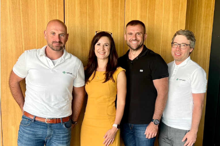 Milan Šimek (CEO i współzałożyciel Sewio), Pavla Komendová (partnerka w Šetina, Komendová & PARTNERS), Miloš Sochor (partner zarządzający, Y Soft Ventures) oraz Lubomír Mráz (CTO i współzałożyciel Sewio).