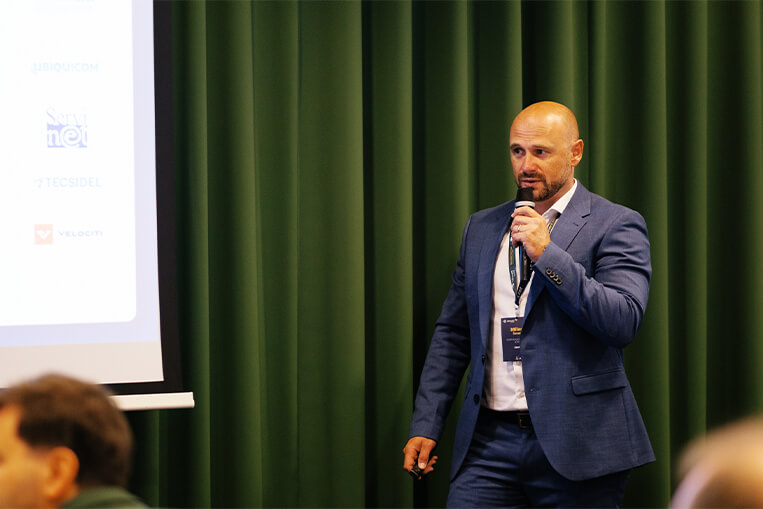 Milan Šimek na Sewio Summit w Pradze 2023